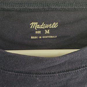 Madewell navy crew tee